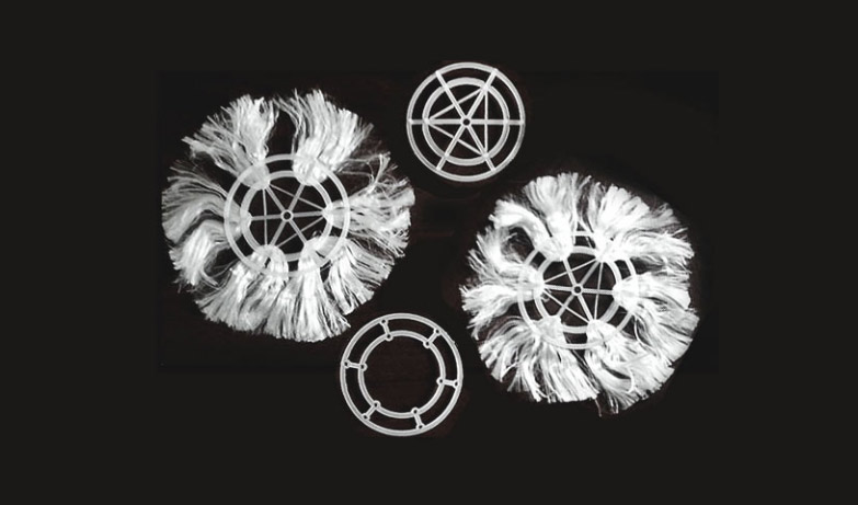 C型組合式填料、半軟性填料